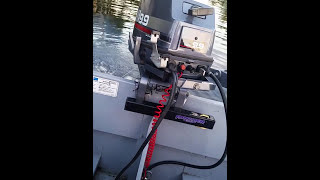 1995 yamaha 99 hp outboard [upl. by Owen]