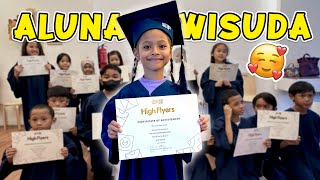 ALUNA WISUDA SUDAH LULUS LES BAHASA INGGRIS WOW SENANG BANGET [upl. by Tizes]