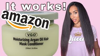 FAST EASY WASH DAY  VGO HAIR MASK [upl. by Phineas]