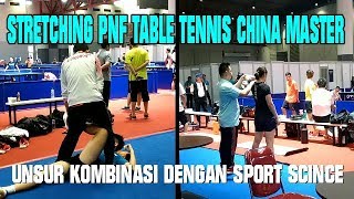 Stretching Table Tennis Part 2  Peregangan Pada Atlet Tenis Meja [upl. by Aikas831]