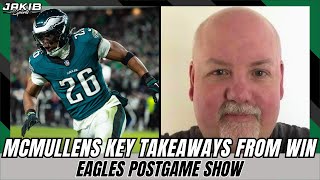 John McMullen REACTS to Eagles WIN Over Commanders Jalen Hurts Defensive Dominance amp more [upl. by Gaskin]