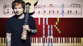 Ed Sheeran  Perfect  EASY Piano Tutorial  SHEETS [upl. by Liagiba839]