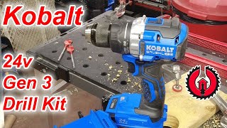 Kobalt 24v Gen 3 DrillDriver [upl. by Ressay]