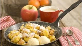 Rezept für Kaiserschmarrn mit ButtermilchEis [upl. by Osnofedli]