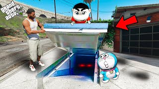 GTA 5  I Found An Ultimate Underground Bunker Under Franklin House In GTA 5 Telugu  HANTHAKUDU [upl. by Damiano]