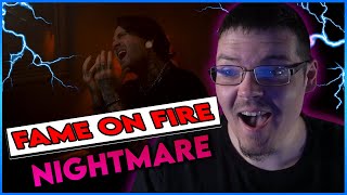 StrikingBlue Reacts Fame On Fire  Nightmare [upl. by Vladi]