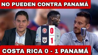 QUERIAN BURLARSE DE PERIODISTA PANAMEÑO Y ASI REACCIONARON A DETROTA DE COSTA RICA VS PANAMÁ [upl. by Oivatco]