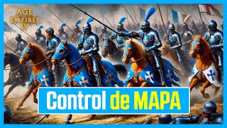 Controlando el mapa con FRANCIA  Age of Empires 4 [upl. by Eenattirb]