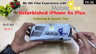 Refurbished iPhone 6s से 6s Plus from Mobilegoo 😔 Detailed Review [upl. by Raynor48]