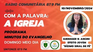 Com a Palavra A Igreja Djenisser N Ancini Efeito Jovem [upl. by Drannek]