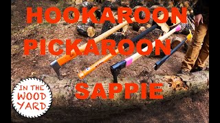 327  Pickaroons Hookaroons and Sappies  Husqvarna vs Stihl vs Logrite vs Fiskars Comparison [upl. by Ajad393]