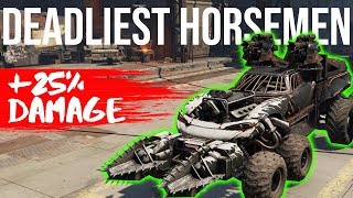 DEADLIEST PACK INGAME Famine Machine Pack Review  CROSSOUT [upl. by Akkinahs]