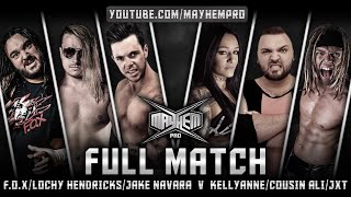 FULL MATCH Kellyanne JXT amp Cousin Ali v Lochy Hendricks FOX amp Jake Navara  6 Person Tag [upl. by Spenser]