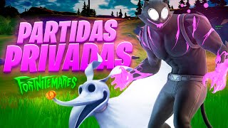 PARTIDAS PRIVADAS FORTNITE en directo AHORA BATALLAS DE OUTFIT FORTNITEMARES 2024 HALLOWEEN [upl. by Uliram]