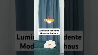 Luminária Pendente Moderna Bauhaus [upl. by Seraphina]