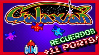 Recordando a GALAXIAN y sus 11 PORTS arcade  nes  family  historia  gameplay  atari namco [upl. by Weathers]