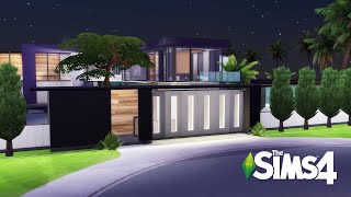 THE SIMS 4  64x64 Luxury Modern House  Stop Motion  NOCC [upl. by Aned]