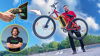 I Bought MS Dhoni Wali Electric Cycle in Real Life [upl. by Burton]