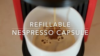 Refillable nespresso capsule [upl. by Salamone602]