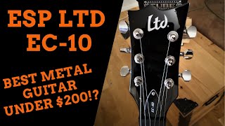 ESP LTD EC 10 Sound Demo no talking [upl. by Acyssej]