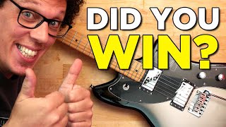 Fender Meteora Winner Results and New Guitar Unboxing [upl. by Neleb74]