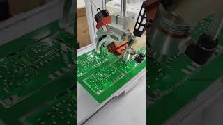 Electronic component Lead Cutter Auto Lead Cutter Machine for Through hole technology PCB assembly [upl. by Byram42]