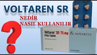 VOLTAREN SR TABLET Nedir Niçin Kullanılır Nasıl Kullanılır Yan Etkileri Nelerdir [upl. by Gardol]