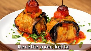 Islim Kebab  Recette avec kefta facile et rapide  Kebab de kefta au légumes [upl. by Eendys]