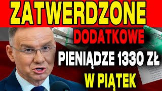 DODATKOWE PIENIĄDZE DLA SENIORÓW ZUS BĘDZIE PŁACIŁ DO 1330 ZŁ MIESIĘCZNIE 3 PAŹDZIERNIK 2024 [upl. by Anear436]