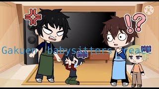 Gakuen babysitters react [upl. by Couchman]