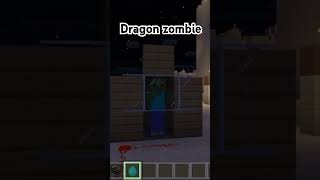 dragon zombie inminecraft GAME 🎮 THE LEGEND 😎subscribe [upl. by Narruc898]