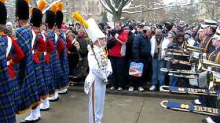 Notre Dame Marching Band Stepoff [upl. by Anniroc]