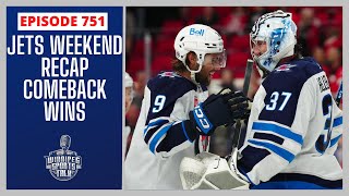 Winnipeg Jets weekend recap comeback wins over Carolina amp Buffalo [upl. by Selokcin111]