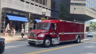 Boston MA Boston EMS supervisor E10 R1 TL3 Division 1 Special Operations Boston EMS responding [upl. by Nnahgaem]