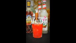 How to make a Mai Tai cocktail at home recipe [upl. by Tima]