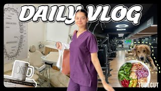 A DAY IN LIFE OF DENTIST 👩🏻‍⚕️  Dental student✨  Dentist vlog 🦷 [upl. by Brendin]