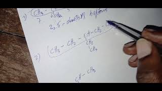 Chimie Ns4 Bacc Nommer les alcanes svt [upl. by Alderman]