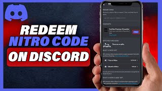 How To Redeem Discord Nitro Code 2024 [upl. by Henarat921]