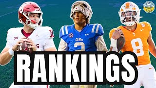 RANKING The TOP 5 OFFENSES In SEC Football In 2024 [upl. by Lowery]