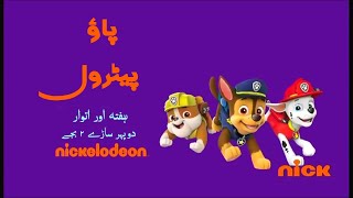 PAW Patrol  Theme Song URDU  اردو  Nickelodeon Pakistan [upl. by Sivrahc862]