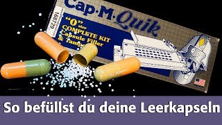 So befüllst du deine Leerkapseln [upl. by Marlow]