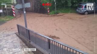 Uservideo Hochwasser bei Bretten [upl. by Asilehs]