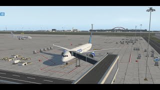 Landing in TOKYO Magknight 7879 VATSIM [upl. by Cerellia]