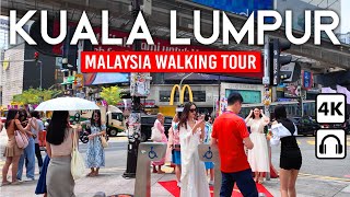 KUALA LUMPUR Malaysia 🇲🇾 4K Walking Tour  Bukit Bintang City Center [upl. by Nerradal323]