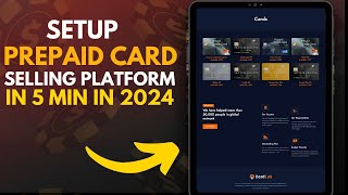 Setup A Prepaid Card Selling Platform  GIft card Platform [upl. by Haimerej21]