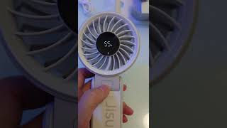 jisulife Handheld Fan Life 7 Review [upl. by Aehcsrop40]