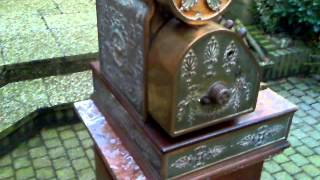 Antique National Cash Register Model 186 year 1904 [upl. by Killian]