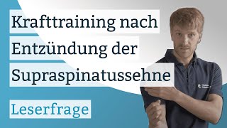 Krafttraining nach Entzündung der Supraspinatussehne  Geht das [upl. by Enhpad]