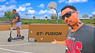 Super Cheap Electric Scooter Gotrax Fusion unboxing [upl. by Derek218]