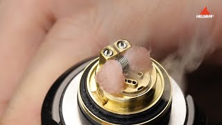 Coil Building with VERTEX MTL RTA  Hellvape [upl. by Refinaj799]